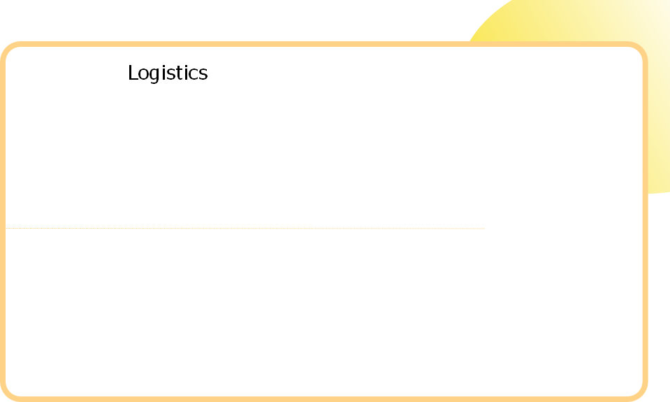 Logistics